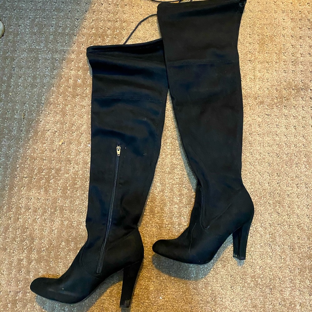 Above the knee boots